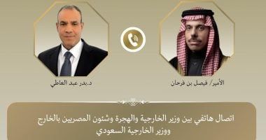 وزير الخارجية يستعرض مع نظيره السعودى تطورات الأوضاع فى غزة