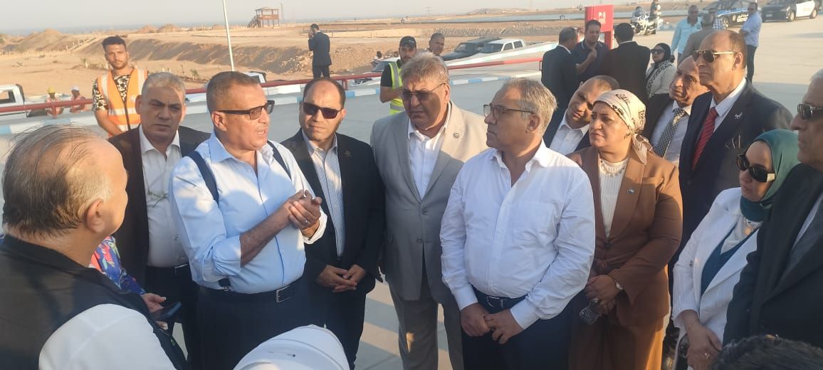 وفد محلية النواب يتفقد مشروعات التنمية والاقتصاد الأخضر والطاقة النظيفة بشرم الشيخ