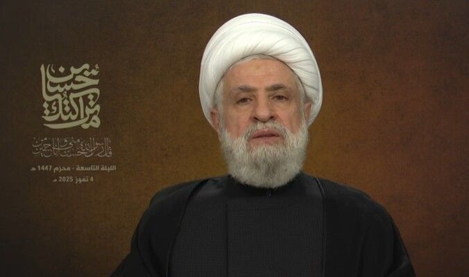 قاسم: لا أحد يطالبنا بالتوقف عن المقاومة بل طالبوا العدوان بالرحيل وليس مواطنيكم بالاستسلام