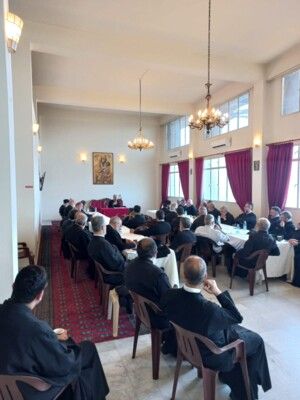 قداس إلهي تكريمًا للمطران جورج خضر بمناسبة بلوغه العام الثاني بعد المئة