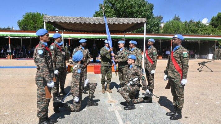 الكتيبة الهندية تسلمت المسؤوليات التشغيلية في اليونيفيل بحفل رسمي