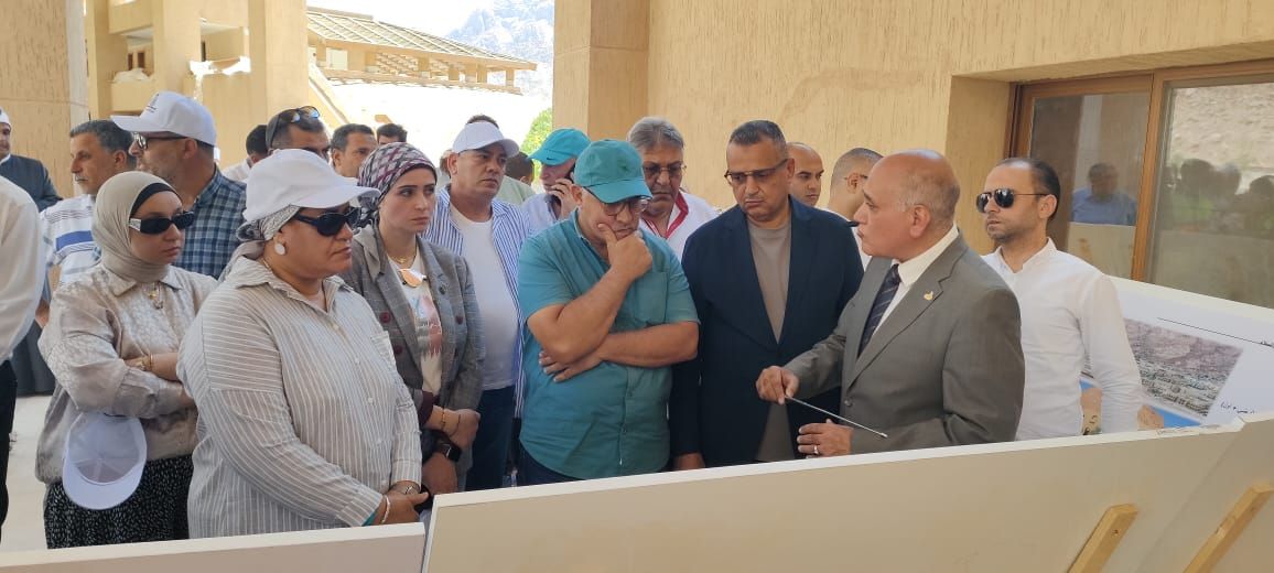 "محلية النواب" تتفقد مشروع التجلى الأعظم.. والمحافظ: نستهدف مليون سائح سنويا
