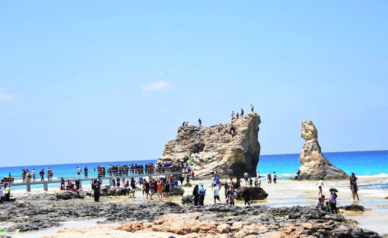 تجربة سياحية فريدة.. اكتشف سحر حمام كليوباترا الملكى فى مرسى مطروح (صور)