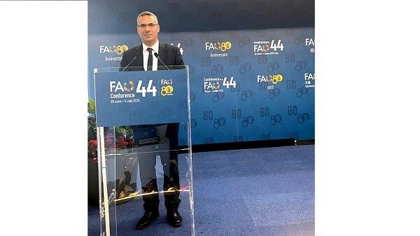 هاني في مؤتمر الـ"فاو" في روما: الأمن الغذائي لم يعد ترفًا سياسيًا أو إنمائيًا بل أولوية وجودية