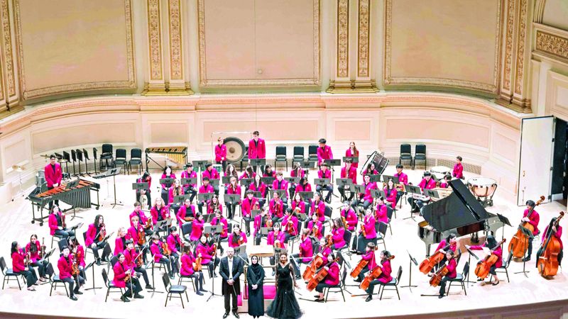 الامارات | «الأوركسترا الوطنية للشباب».. إبداع دبي في أبرز قاعات الموسيقى الكلاسيكية بالعالم