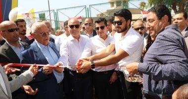 وزير الرياضة ومحافظ القاهرة يفتتحان منشآت رياضية جديدة.. صور