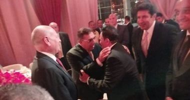 وزير الشباب والرياضة ومحافظ القاهرة يحضران زفاف ابنة محمد فؤاد