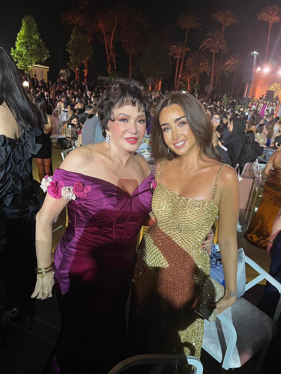 لبلبة تكشف عن أحدث ظهور لهالة الشلقانى زوجة الزعيم عادل إمام.. صور