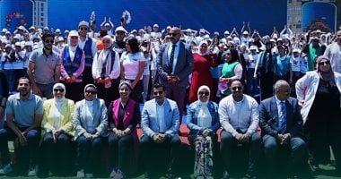 حياة كريمة تشارك في مهرجان “خطوة نحو حياة أفضل” بحضور وزير الشباب والرياضة