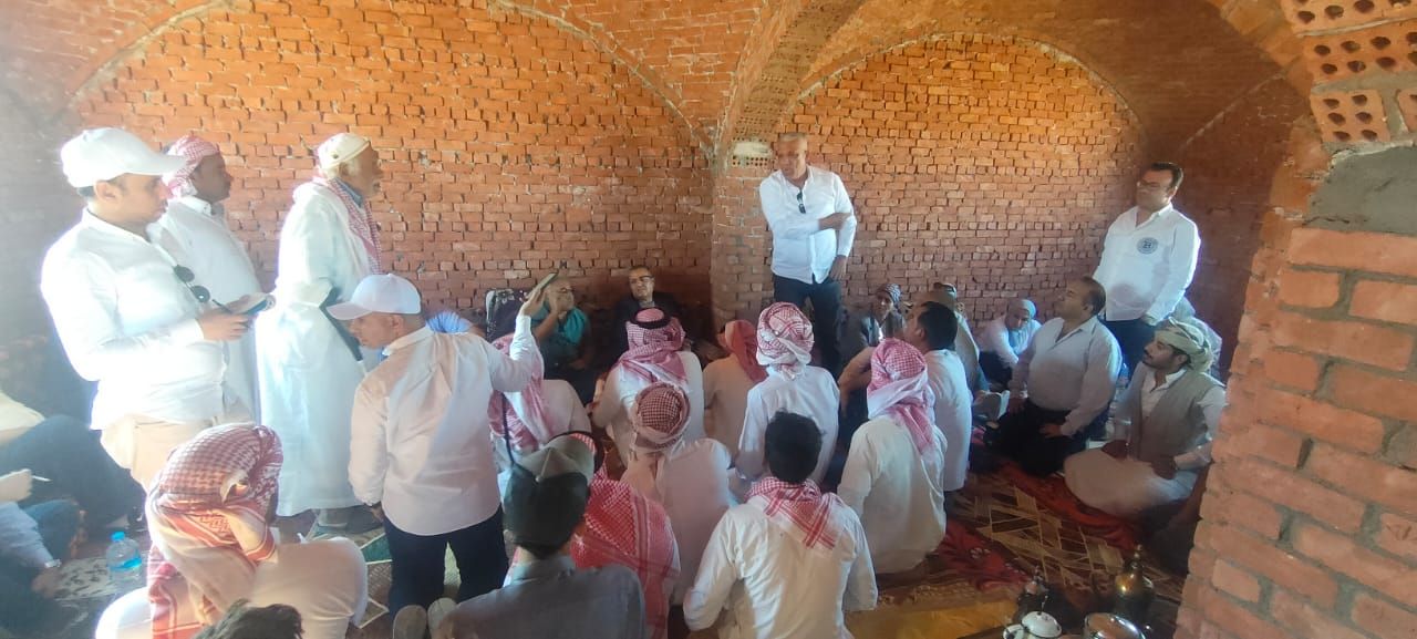 "محلية النواب" تتفقد تجمعات تنموية بجنوب سيناء وتحل مشكلة المياه بوادى سعال