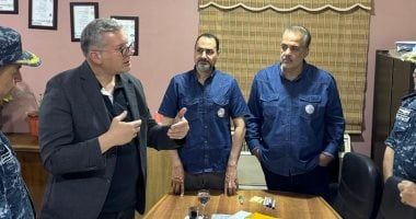 وزير البترول يجتمع بفريق عمليات البحث عن المفقودين بحادث انقلاب البارج أدمارين 12