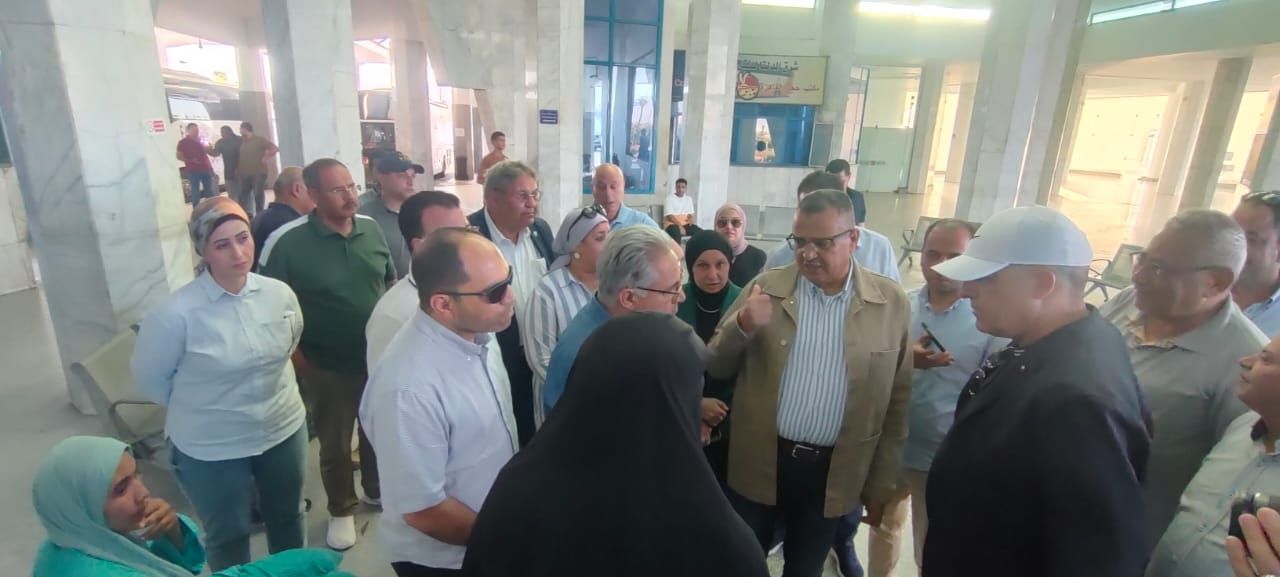 محلية النواب تتفقد موقف الأتوبيسات الكهربائية بشرم الشيخ