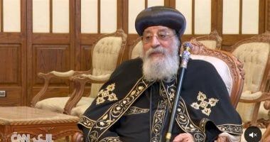 البابا تواضروس: لا استطيع شرب الماء حين أرى صور أطفال غزة الجائعين