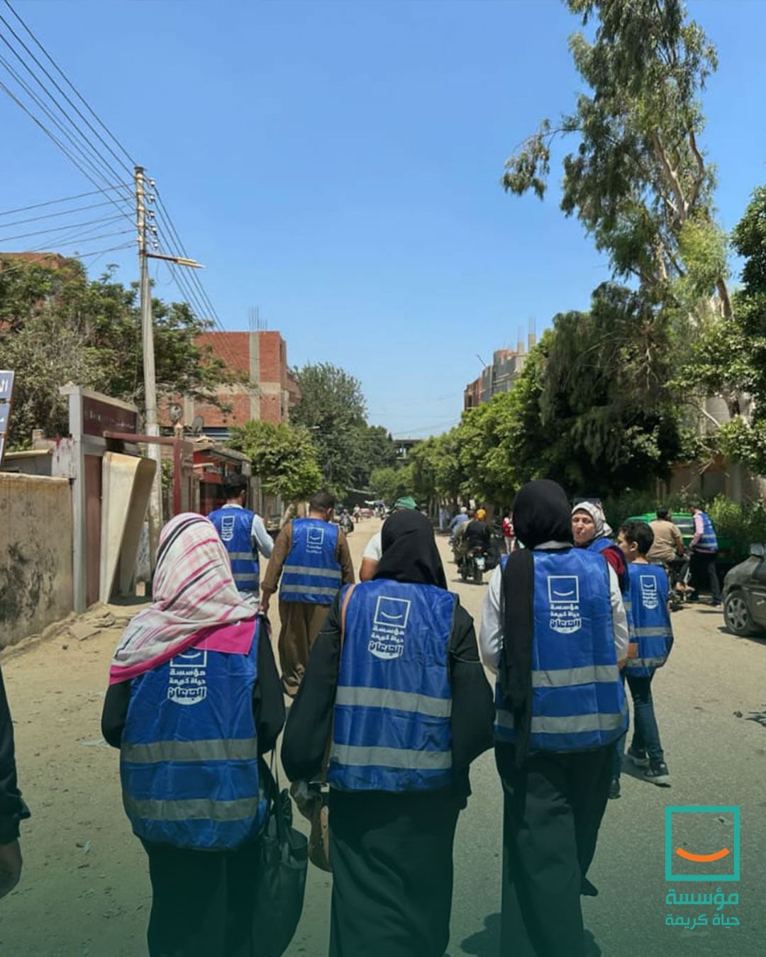 تنفيذًا لتوجيهات رئيس الجمهورية.."حياة كريمة" ووزارة التضامن تقدمان الدعم لأهالى ضحايا كفر السنابسة