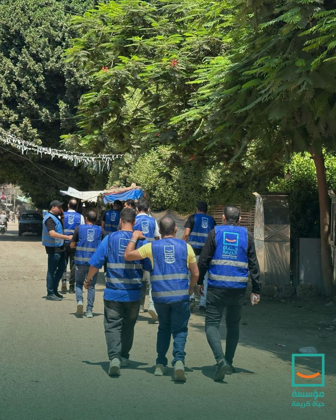 تنفيذًا لتوجيهات رئيس الجمهورية.."حياة كريمة" ووزارة التضامن تقدمان الدعم لأهالى ضحايا كفر السنابسة