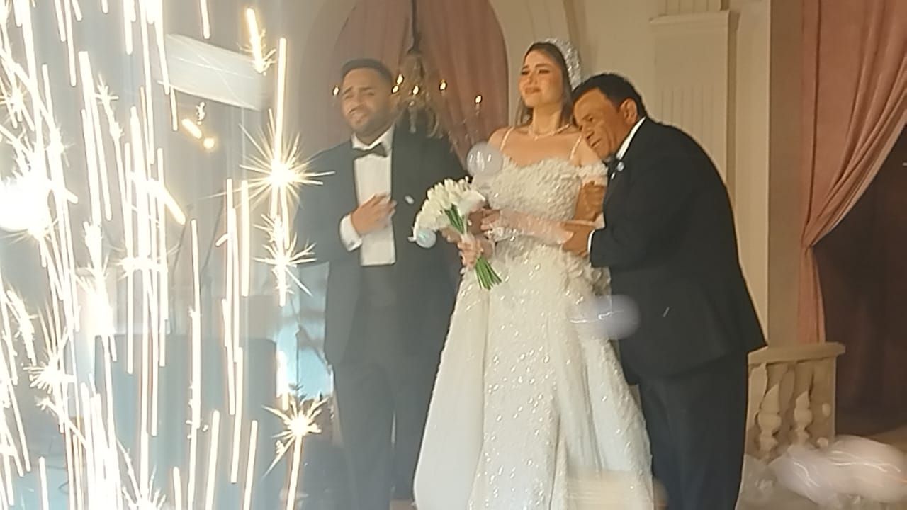 إيهاب توفيق يرقص مع محمد لطفى فى حفل زفاف ابنة محمد فؤاد (صور)