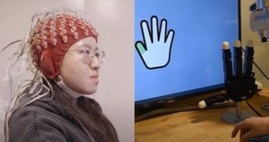 تكنولوجيا: أول يد روبوتية فى العالم تُثنى الأصابع باستخدام التفكير البشرى فقط