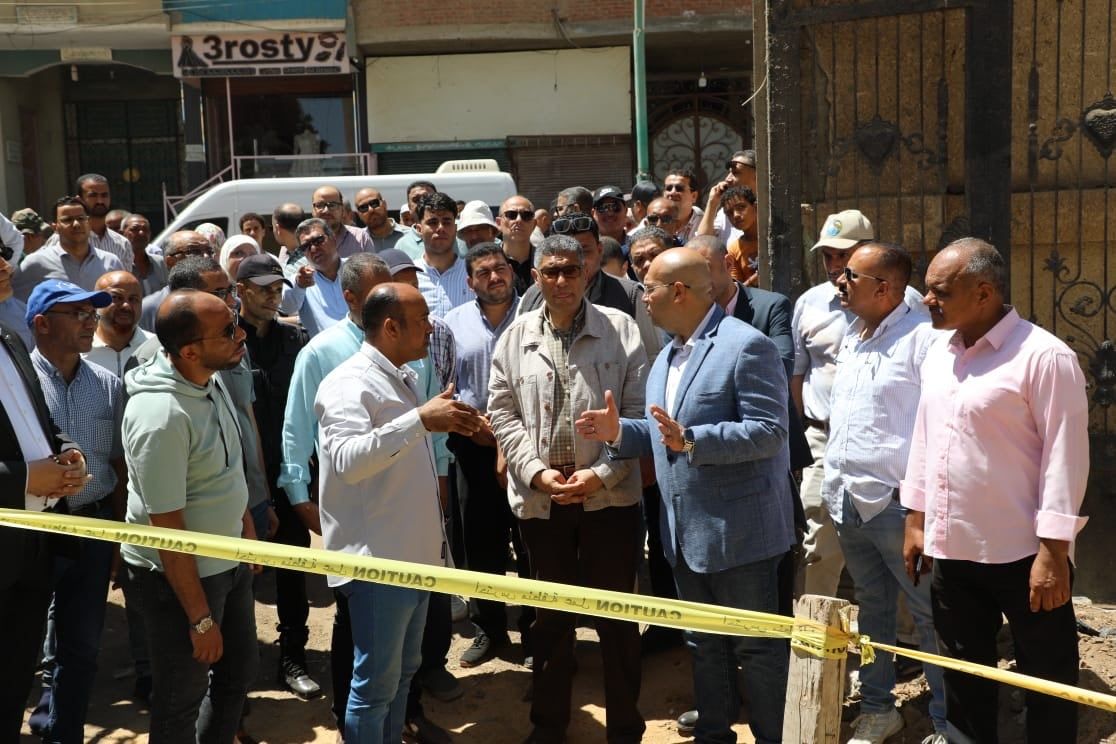 الجيزة: تعزيز كفاءة شبكات المياه وتوسعة محطات الصرف بقرى منشأة القناطر