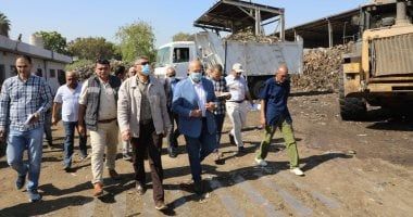 تستقبل 300 طن مخلفات يوميا.. محافظ الجيزة يتفقد محطة المناولة الوسيطة