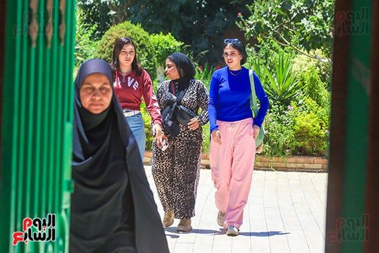 انتهاء امتحانات الجيولوجيا وعلم النفس لطلاب الثانوية نظام قديم بالجيزة