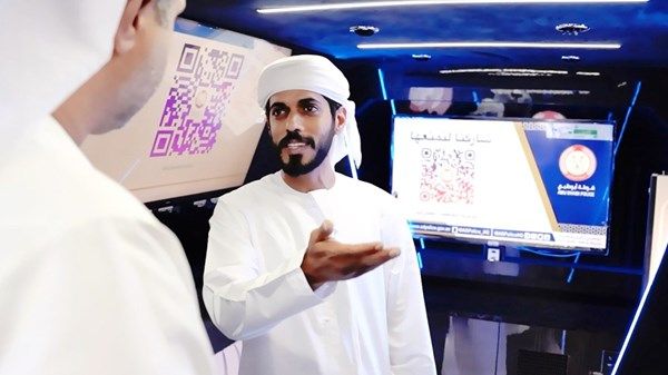 شرطة أبوظبي تشارك بالمعرض التوعوي لمكافحة المخدرات بمنطقة الفلاح