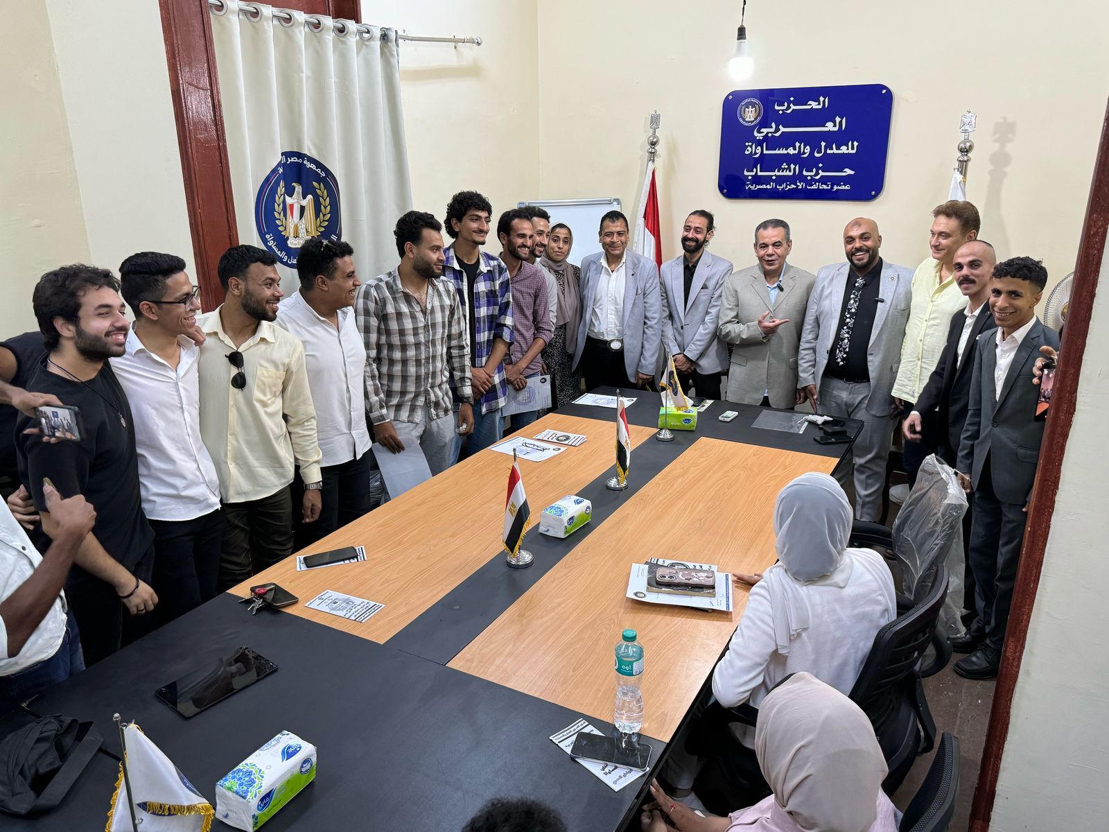 "العربى للعدل والمساواة" ينظم ندوة لتوعية الشباب بمخاطر الأوضاع الإقليمية