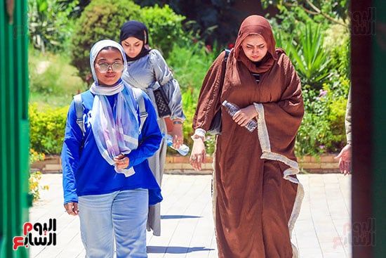 انتهاء امتحانات الجيولوجيا وعلم النفس لطلاب الثانوية نظام قديم بالجيزة