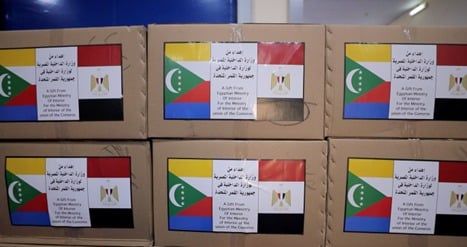 الداخلية توجه عدة شحنات من الزى الشرطى إلى جمهورية القمر.. صور