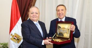 رئيس مجلس الدولة يستقبل رئيس المحكمة الدستورية العُليا لتقديم التهنئة