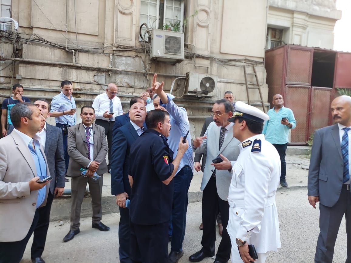 محافظة القاهرة: حريق سنترال رمسيس لم يسفر عن إصابات