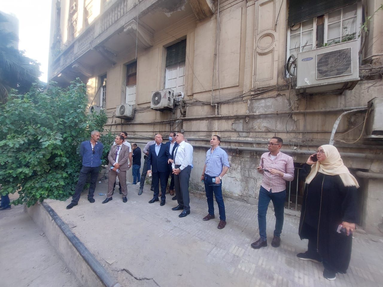 محافظة القاهرة: حريق سنترال رمسيس لم يسفر عن إصابات