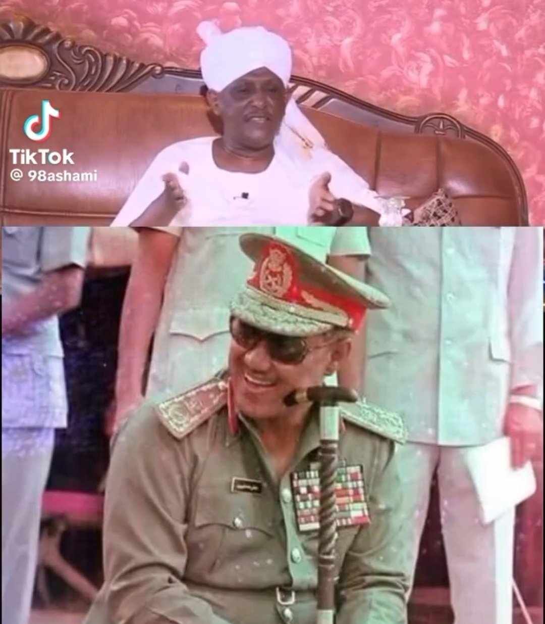 شاهد بالفيديو.. الفريق أول ياسر العطا يحكي تفاصيل لقائه الاول بالرئيس نميري عندما أراد الإنضمام للقوات المسلحة: قلت له سأخذ بثأر عمي هاشم العطا منك وهذا كان رده (….)