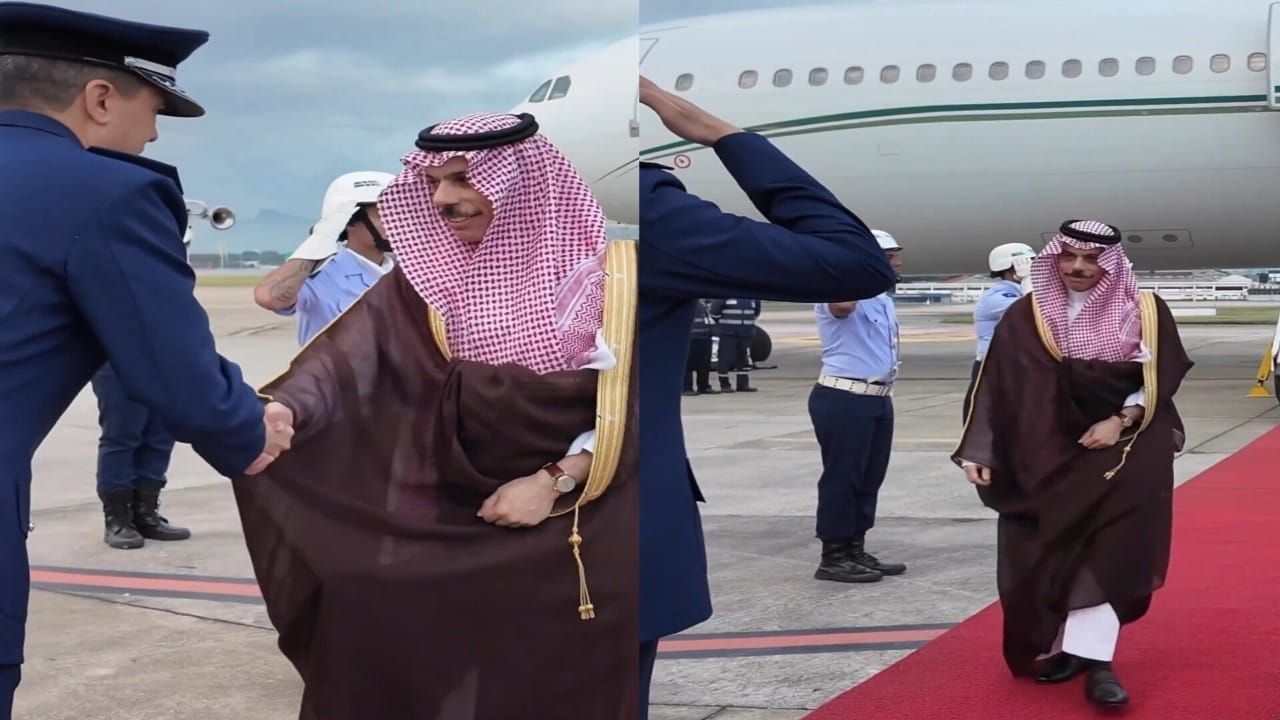 وزير الخارجية يصل البرازيل للمشاركة في اجتماع قمة بريكس.. فيديو