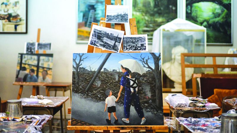 الامارات | الفن يلوّن ذكريات لا تنسى.. في هيروشيما