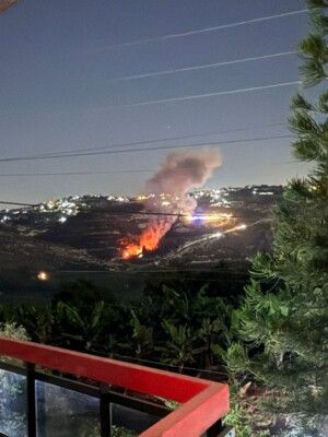 الطيران الاسرائيلي يشن سلسلة غارات جديدة على جنوب لبنان في ارزي