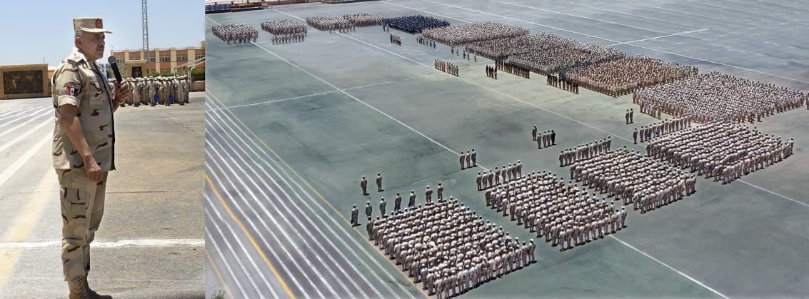 الفريق أحمد خليفة يتفقد المنظومة التعليمية بمعهد ضباط الصف المعلمين  