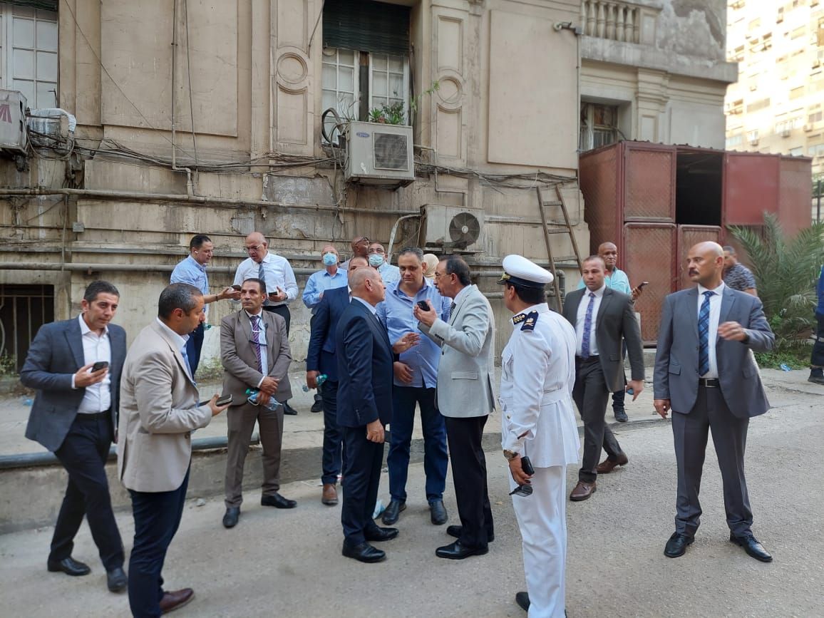 محافظة القاهرة: حريق سنترال رمسيس لم يسفر عن إصابات