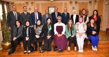 المستشار محمود فوزي يستقبل وفد نواب تنسيقية شباب الأحزاب.. ويشيد بأدائهم البرلماني