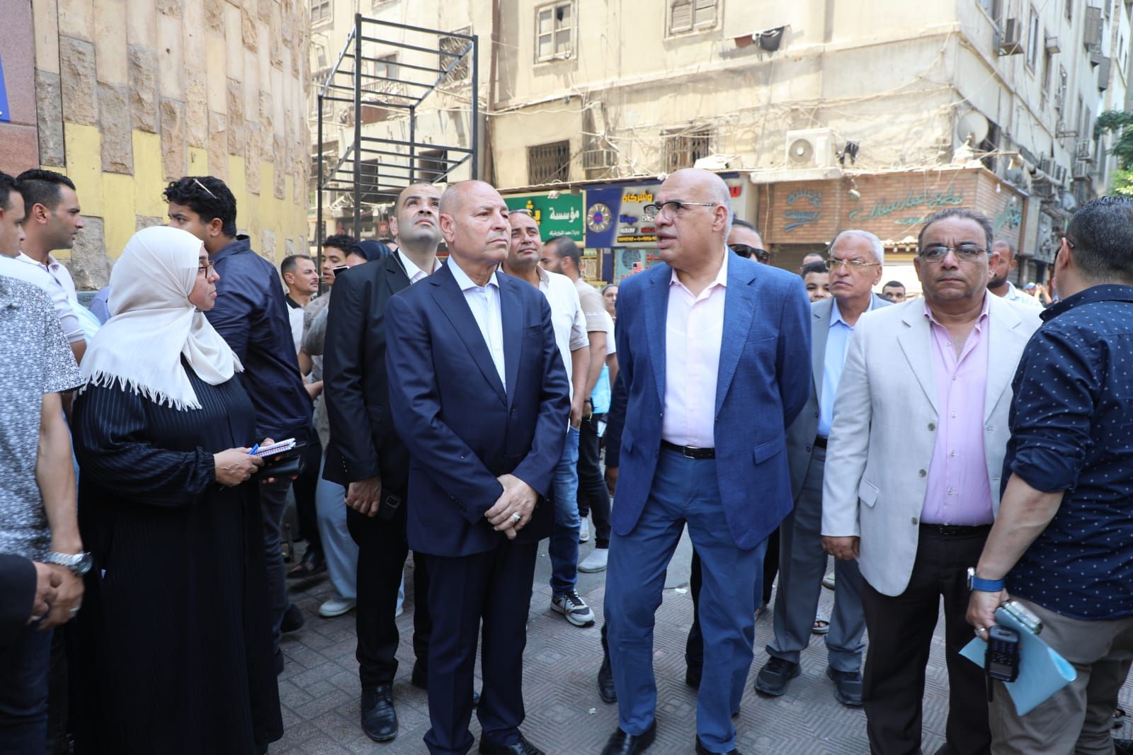 محافظ القاهرة يوجه بتقديم الدعم اللوجيستي لإصلاح سنترال رمسيس