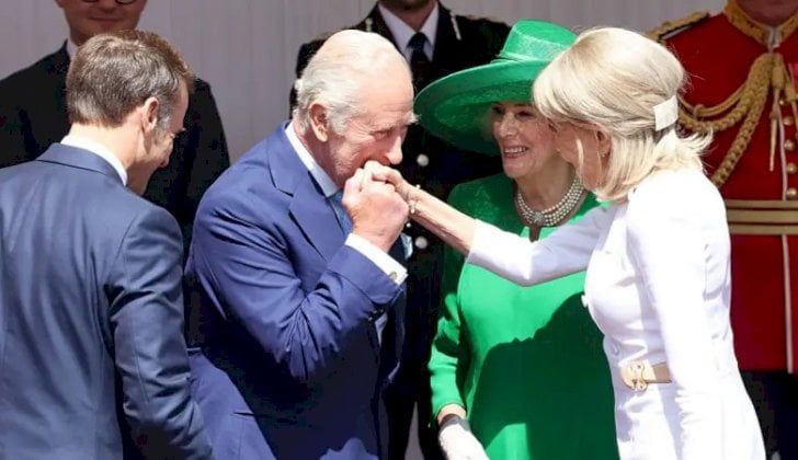 ماكرون في زيارة دولة لبريطانيا