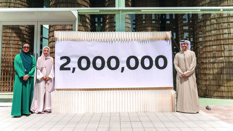 الامارات | 2000000 زائر لجناح الإمارات في «إكسبو أوساكا»