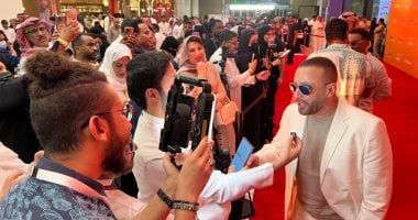 أحمد السقا بعد عرض أحمد وأحمد: الجمهور السعودى ذواق للفن المصري..صور