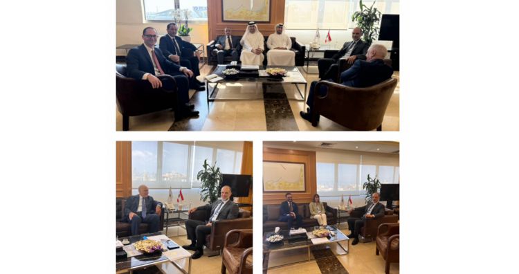 رسامني استقبل وفدًا إماراتيًا متخصصًا بمشاريع الكهرباء وتابع مع زواره شؤونا إنمائية