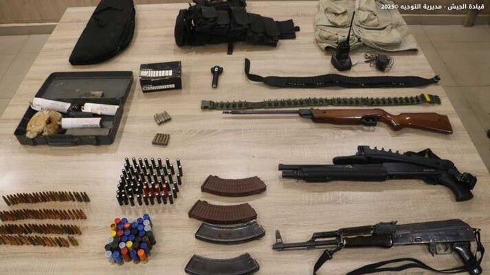 الجيش: توقيف أشخاص لارتكابهم جرائم مختلفة منها المشاركة في عملية خطف وإطلاق النار
