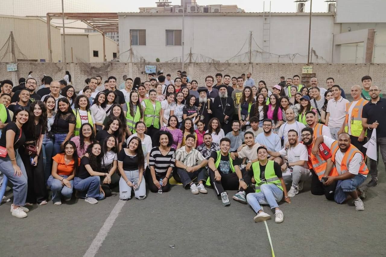 الكنيسة الأرثوذكسية تنظم "كرنفال شباب المعادى" بمشاركة واسعة وأجواء روحية