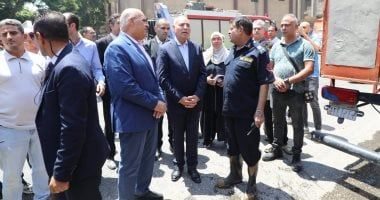 محافظ القاهرة يوجه بتقديم الدعم اللوجيستي لإصلاح سنترال رمسيس