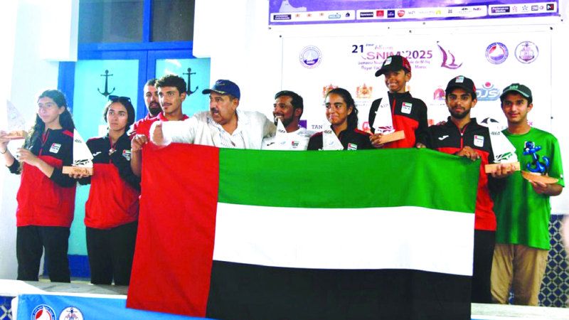 الامارات | منتخب الشراع يحرز 6 ميداليات في بطولة المضيق الدولية