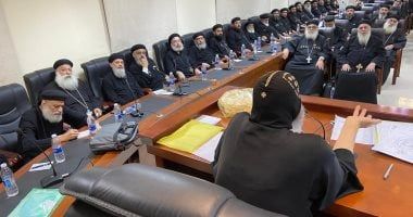 الكنيسة تعقد اللقاء الشهرى لمجمع كهنة إيبارشية المحلة الكبرى وأسوان