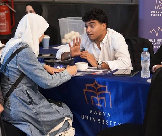جامعة باديا تشارك فى معرض IG Club لتعريف طلاب الشهادات الدولية ببرامجها الأكاديمية المتميزة