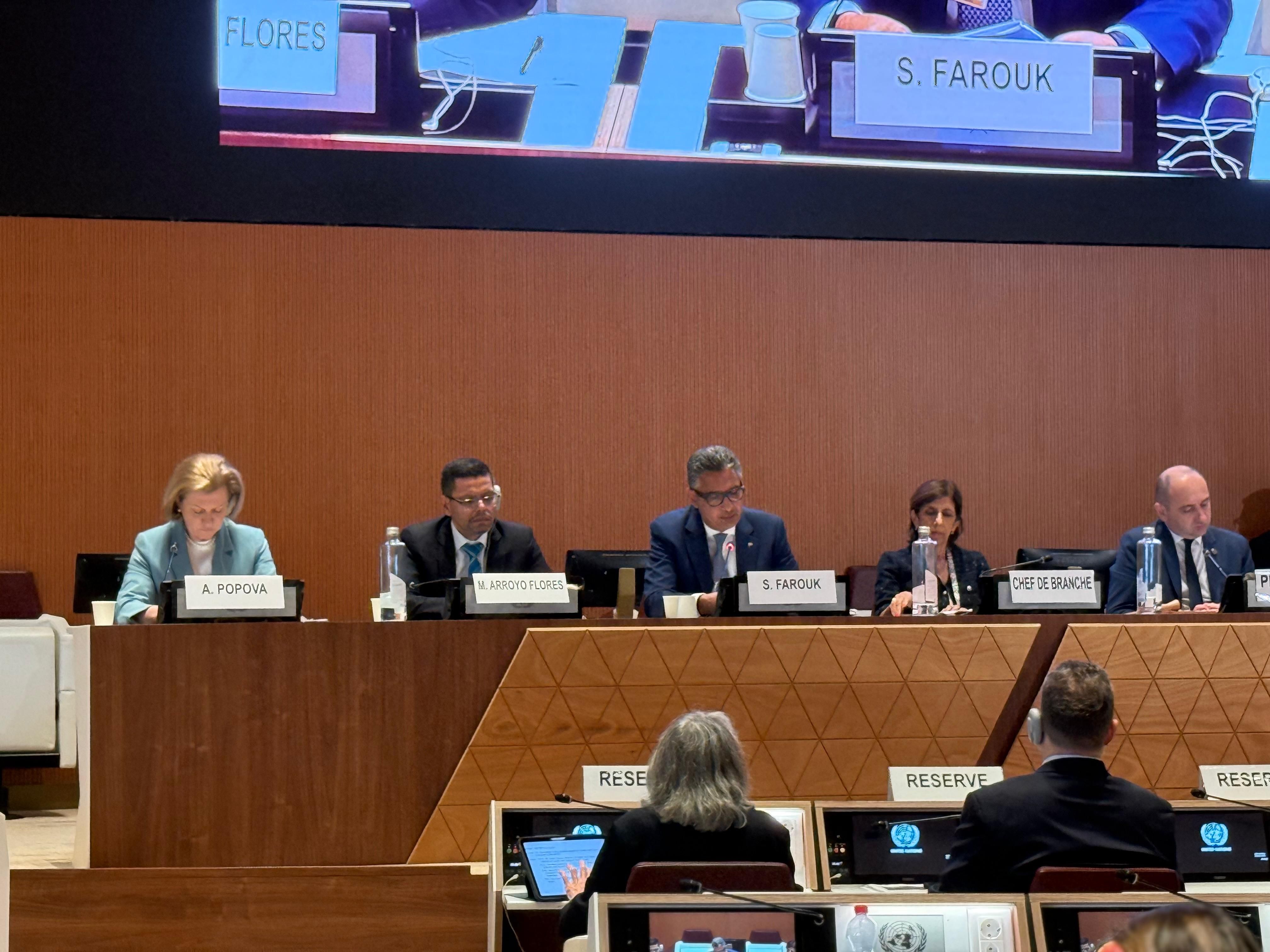 وزير التموين يلقى كلمة مصر فى الجلسة الافتتاحية بمؤتمر الأمم المتحدة بجنيف